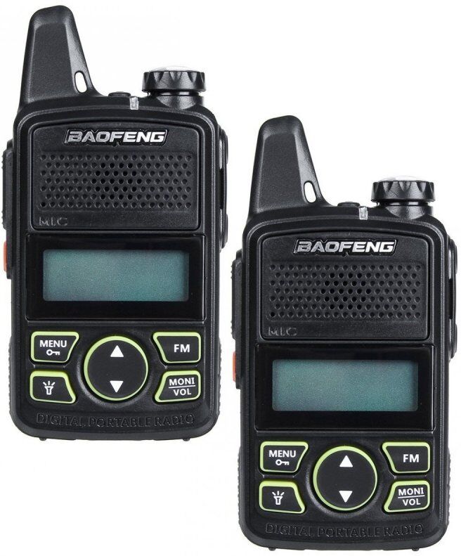 Baofeng Set de 2 mini statie radio UHF Baofeng BF-T1