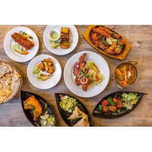 Anuj Panwar t/a Red Oven Three-Course Indian Punjabi Meal For Two With Drink Of Choice - Red   Wowcher