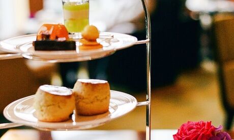 Urban Meadow Cafe DoubleTree by Hilton 4* Afternoon Tea with Choice of Drinks for Two at Urban Meadow Cafe DoubleTree by Hilton (Up to 56% Off)