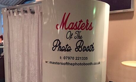 Masters of the photo booth Three-Hour Photobooth Hire With Unlimited Prints and USB Stick at Masters of the Photo Booth
