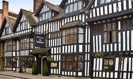 Mercure Stratford upon Avon Shakespeare Hotel Gin and Tonic Afternoon Tea for Two or Four at Mercure Stratford upon Avon Shakespeare Hotel (Up to 30% Off)