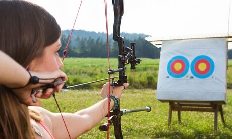 Activity Centre Blyth 1-Hour Archery, Crossbow, Air Rifle Shooting or Axe Throwing Experience at Blyth Activity Centre