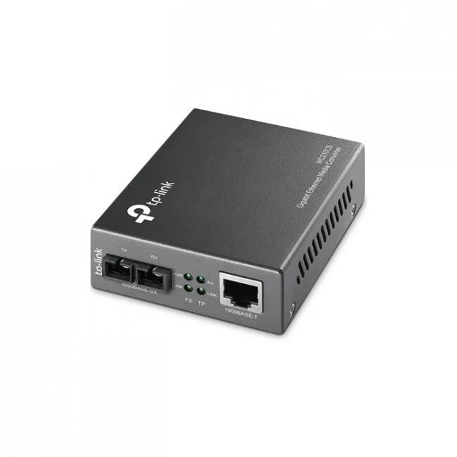 TP-Link Gigabit Single-Mode Media Converter Mc210Cs