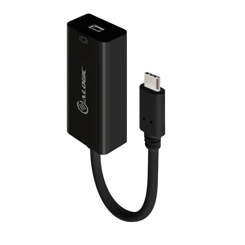 Alogic 10Cm Usb C To Mini Displayport Adapter With 4K2K Support Black