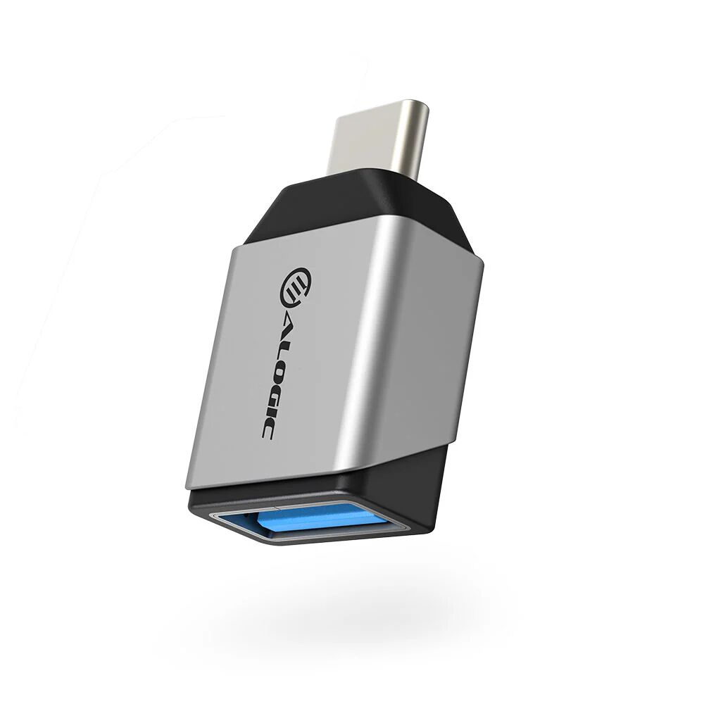 Alogic Ultra Mini Usb Gen 1 Usb C To Usb A Adapter Space Grey