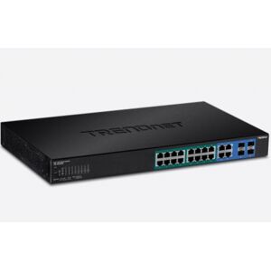 TRENDnet TPE-1620WSF - 20-port Gigabit Web Smart POE+ Switch