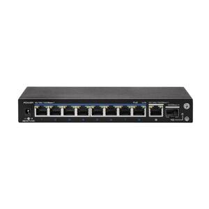 Abus 8 Port PoE Gigabit Switch PoE+ 120 Watt Plug and Play IP Kameras ITAC10110