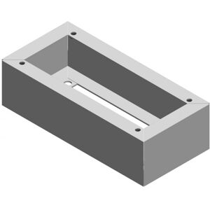 Metallsockel hoch für ABL Ladesäule eMC2 (16 cm)