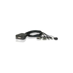 ATEN Technology ATEN CS22D - KVM switch - 2 x KVM port(s) - 1 lokalbruger - desktop