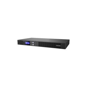 BlueWalker PowerWalker VI 1500 R1U - UPS (rackversion) - AC 230 V - 900 Watt - 1500 VA - 9 At - RS-232, USB - output-stikforbindelser: 4 - 1U