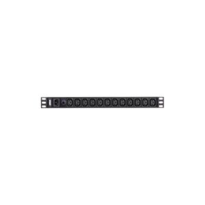 ATEN Technology ATEN Basic PDU PE0112G - Strømfordelingsenhed (rackversion) - AC 100-240 V - 2400 VA - input: IEC 60320 C14 - output-stikforbindelser: 12 (12 x IEC 60320 C13) - 1U - 3.05 m ledning