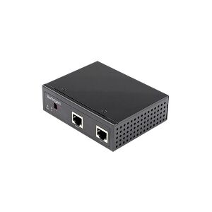 StarTech.com Industrial Gigabit PoE Splitter, 90W High Speed Power over Ethernet PoE+++ Splitter, 12-48V DC Splitter 802.3bt, LAN/RJ45 Ultra PoE to DC Adapter, -40C to +75C, High Power - Gigabit PoE Splitter (POESLT1G48V) - PoE fordeler (monterbar på DIN 