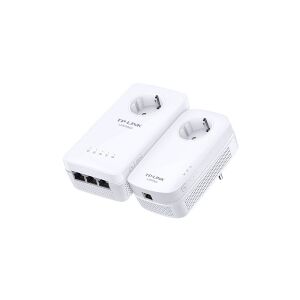 TP-Link TL-WPA8630P KIT - Bro - 3-port switch - HomePlug AV (HPAV) 2.0, IEEE 1901 - Wi-Fi 5 - Dual Band - kan sluttes til vægstik
