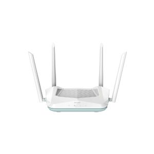 D-Link Systems D-Link R15, Wi-Fi 6 (802.11ax), Dual-band (2,4 GHz / 5 GHz), Ethernet LAN, Hvid, Bordplade router