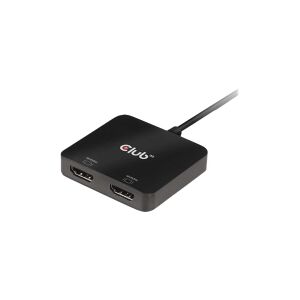 Club-3d Club 3D CSV-1556 MST Hub - Video splitter - 2 x HDMI - desktop