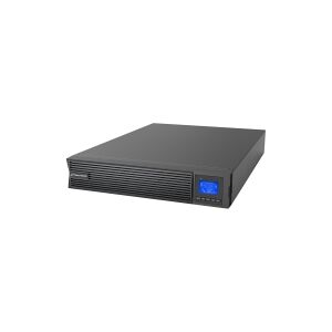 BlueWalker PowerWalker VFI 3000 ICR IoT - UPS (stativ-monterbar / ekstern) - 3000 Watt - 3000 VA - 9 At - Ethernet, RS-232, USB - output-stikforbindelser: 9