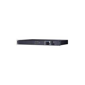 CyberPower Systems CyberPower Switched ATS PDU44004 - Strømfordelingsenhed (rackversion) - AC 200-240 V - 1-faset - Ethernet, serial - input: 2 x IEC 60320 C14 - output-stikforbindelser: 12 (12 x IEC 60320 C13) - 1U - 3.05 m ledning - sort