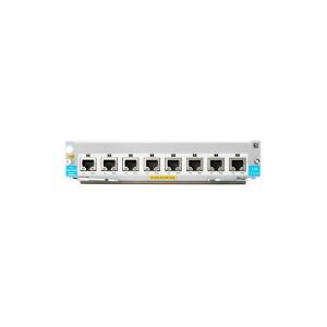 HPE - Ekspansionsmodul - 1/2.5/5/10GBase-T (PoE+) x 8 - for HPE Aruba 5406R, 5406R 16, 5406R 44, 5406R 8-port, 5406R zl2