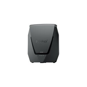 Synology WRX560 - - trådløs router - - mesh 4-port switch - 1GbE, 2.5GbE - WAN-porte: 2 - Wi-Fi 6