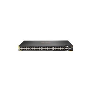 HPE Aruba 6200M 48G Class4 PoE 4SFP+ Switch - Switch - Max. Stacking Distance 10 km - L3 - Administreret - 48 x 10/100/1000 (PoE+) + 4 x 1 Gigabit/10 Gigabit SFP+ (uplink/stacking) - front og side til ryg - monterbar på stativ - PoE+ (1440 W) - BTO