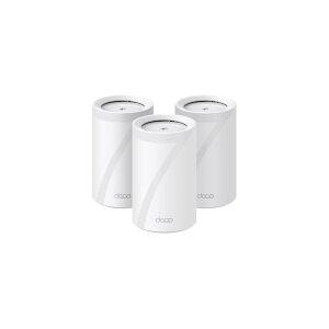 TP-Link Deco BE65, Hvid, Intern, Mesh-system, 0 - 40 °C, -40 - 60 °C, 10 - 90%