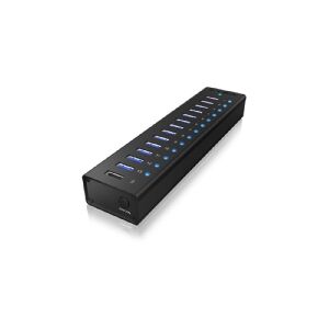 ICYBOX ICY BOX IB-AC6113 USB 3.2 Gen 1 (3.1 Gen 1) Type-B 5000 Mbit/s Black