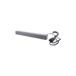 APC Basic Rack-Mount PDU - Strømfordelingsenhed (rackversion) - AC 208/230 V - input: IEC 60320 C20 - output-stikforbindelser: 12 (power IEC 60320 C13) - 1U - 19 - 2.5 m ledning - sort - for P/N: SMTL1000RMI2UC, SMX1000C, SMX1500RM2UC, SMX1500RM2UCNC, SMX