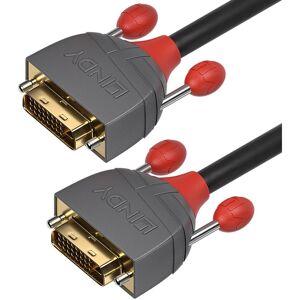 Lindy Professionelt Dvi-D Dual Link Kabel - Anthra Line - 0.5 M