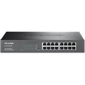 TP-Link - 16 Ports Easy Smart Netværks Switch - 10/100/1000 Mbps