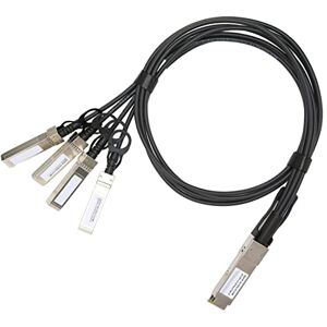 ciciglow 40G QSFP28 DAC Cable, QSFP+ to 4 SFP+ Direct Attach Cable, 1 Meter for Cisco,for Huawei,for H3C,for Juniper,for HP,for ZTE,for DELL,for Entel,for Extreme