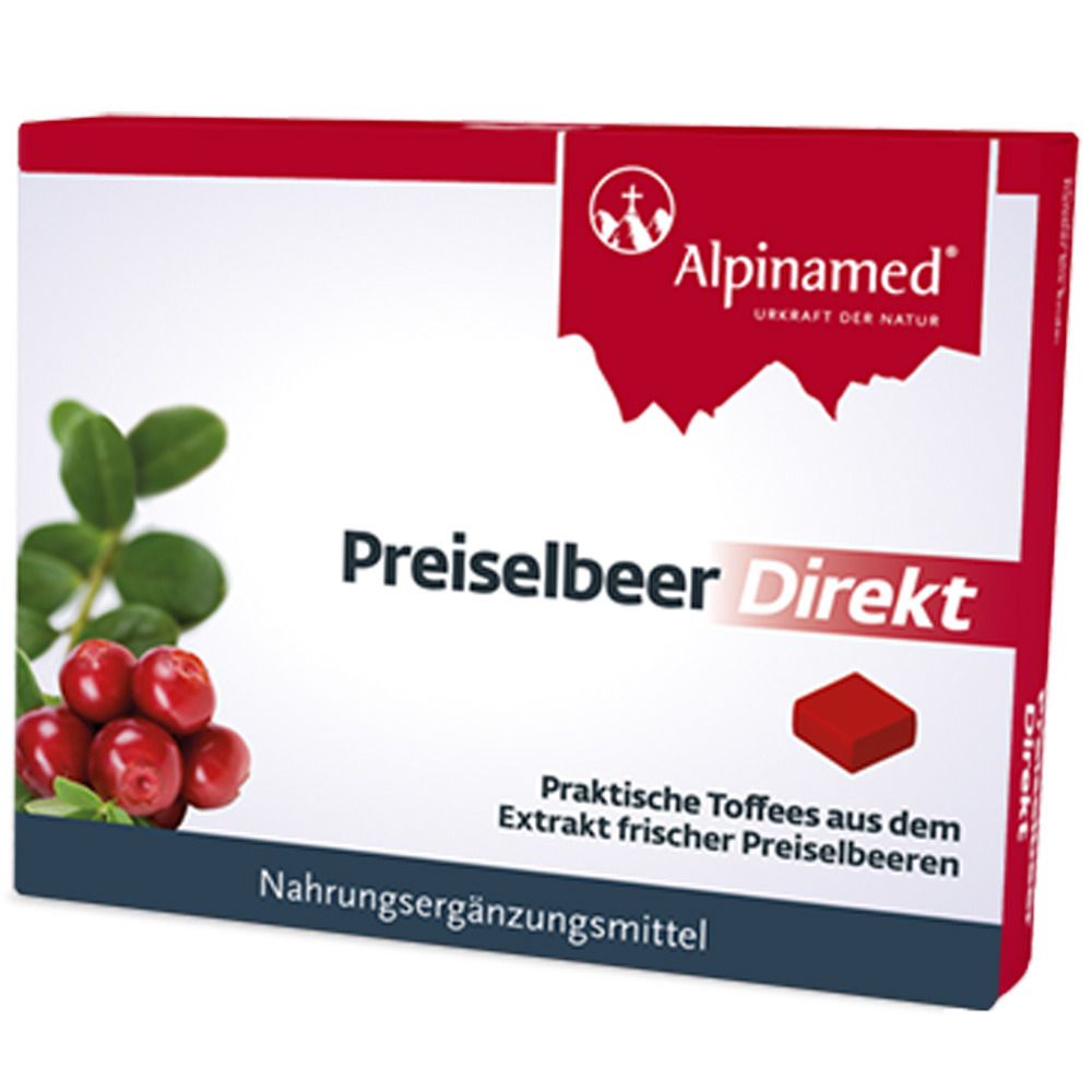 Alpinamed® Preiselbeer Direkt 60 St Würfel