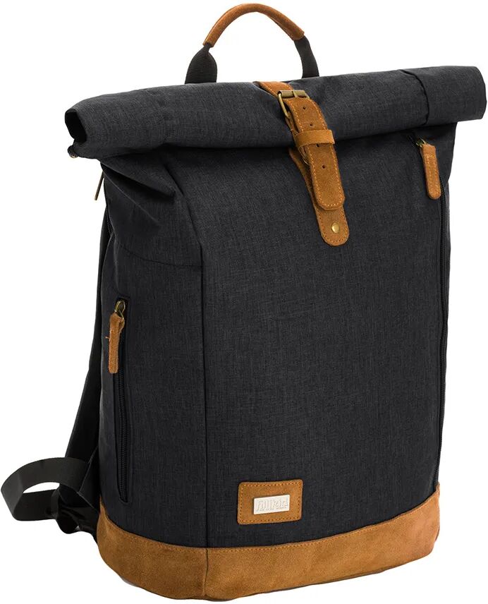 fillikid Wickelrucksack BERLIN (39x16x53) schwarz melange