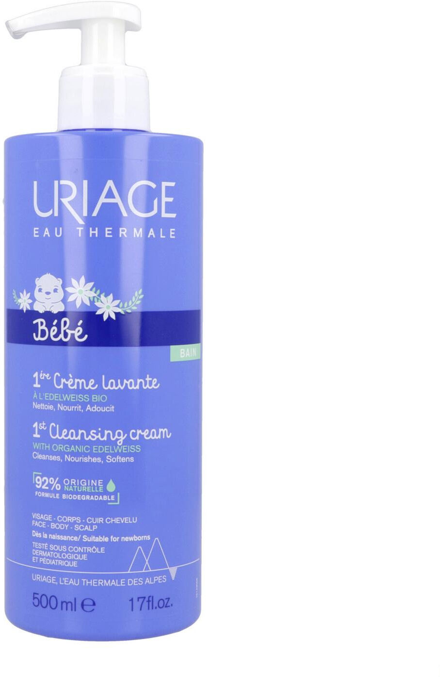 Uriage Bébé 1ère Crème Lavante 500 ml