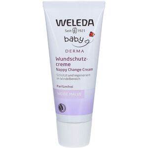 Weleda Baby Wundschutzcreme Weiße Malve - parfümfreie Windelcreme, schützt, regeneriert & pflegt 50 ml