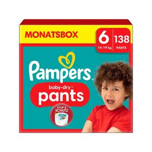 Pampers - Baby-Dry Pants Grösse 6, Monatsbox, 138stk