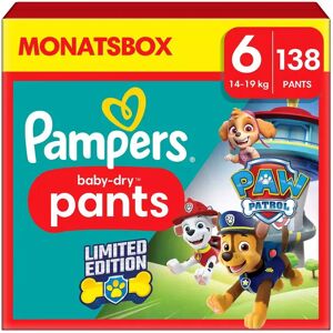 Pampers - Baby-Dry Pants Paw Patrol Limited Edition, Grösse 6, 138stk