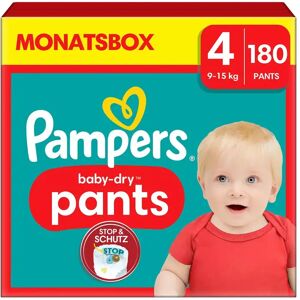 Pampers - Baby Dry Pants Grösse 4, Monatsbox, 180stück