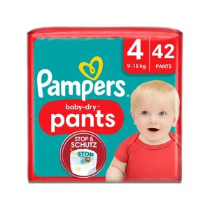 Pampers - Baby Dry Pants Grösse 4, Sparpack, Gr.4 Maxi 9-15kg 42stk