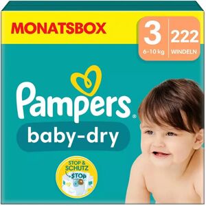 Pampers - Grösse 3 Monatsbox, 222stk