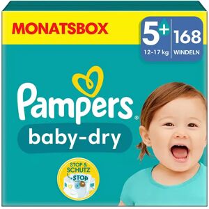 Pampers - Baby-Dry Grösse 5+, 168stk