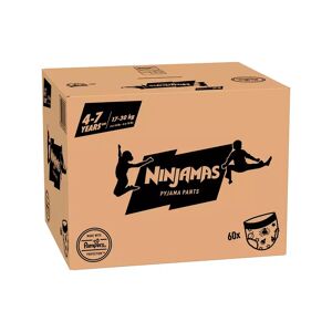 Pampers - Ninjamas Für Jungs 4-7 Jahre Monatsbox, 60 Pezzi