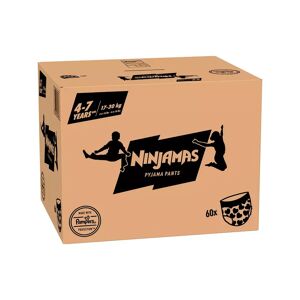 Pampers - Ninjamas Für Mädchen 4-7 Jahre Monatsbox, 60 Pezzi