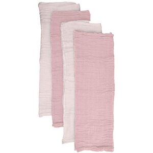 Pippi Unisex Baby 4er Pack Stoffwindeln, Spucktücher, Kuscheltücher oder Windeltücher, Geeignet Badebekleidungsset