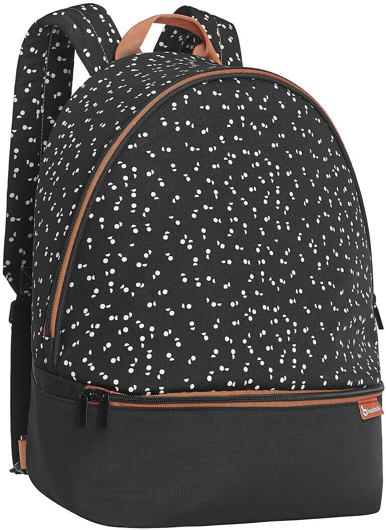 BADABULLE Wickelrucksack SCHWARZ