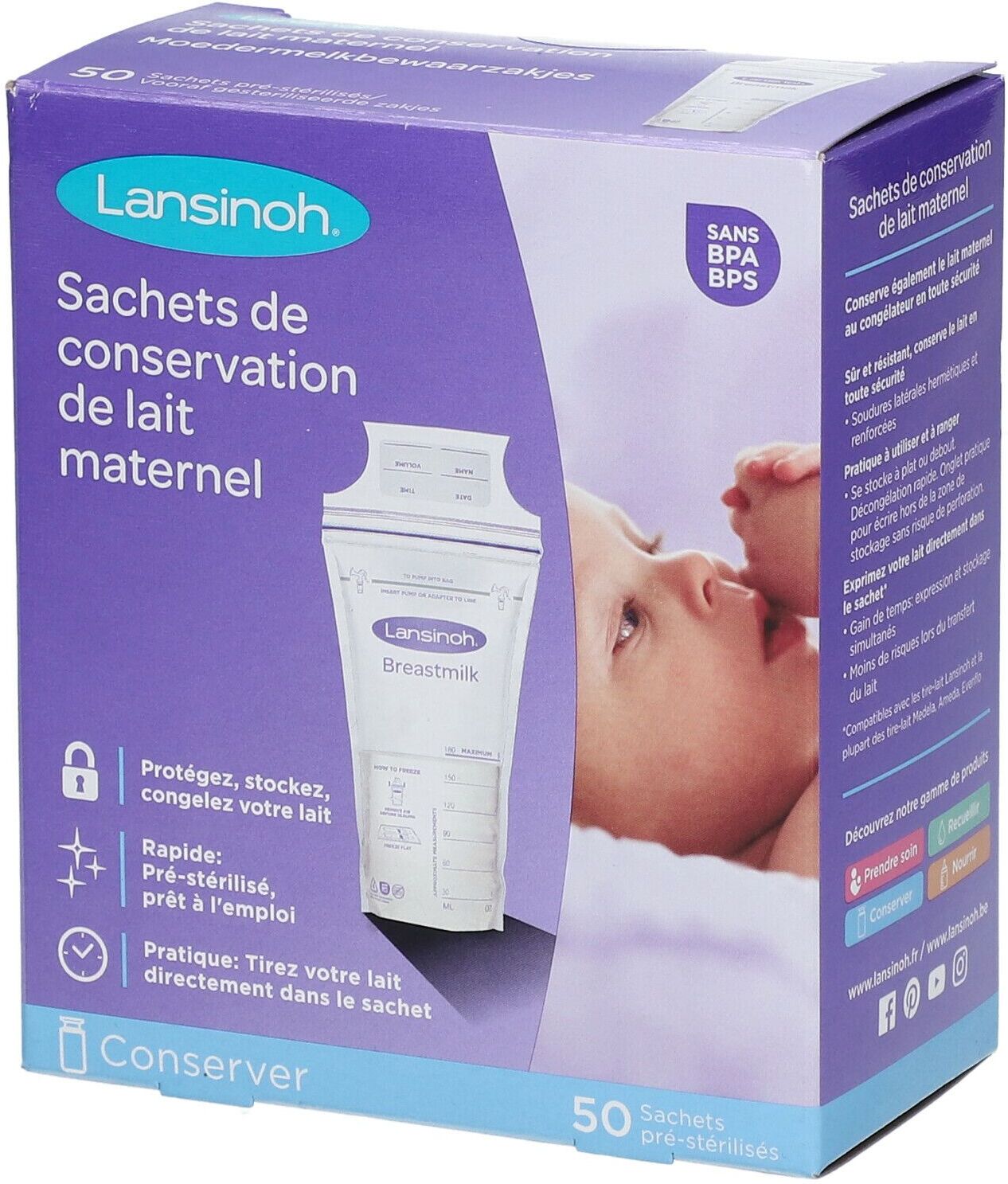 Lansinoh® Muttermilchbeutel