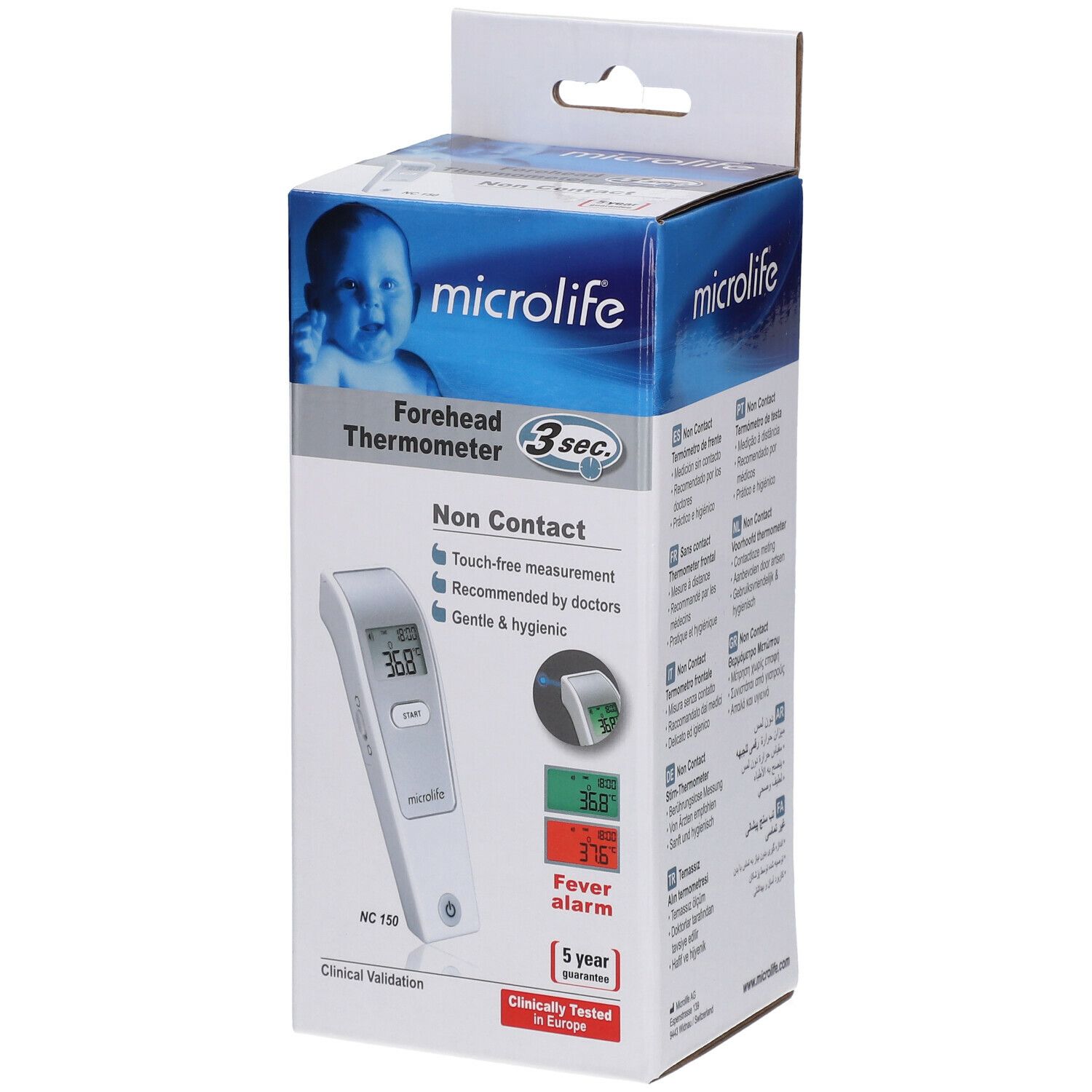 OTC SOLUTIONS microlife® NC 150 kontaktloses Fieberthermometer