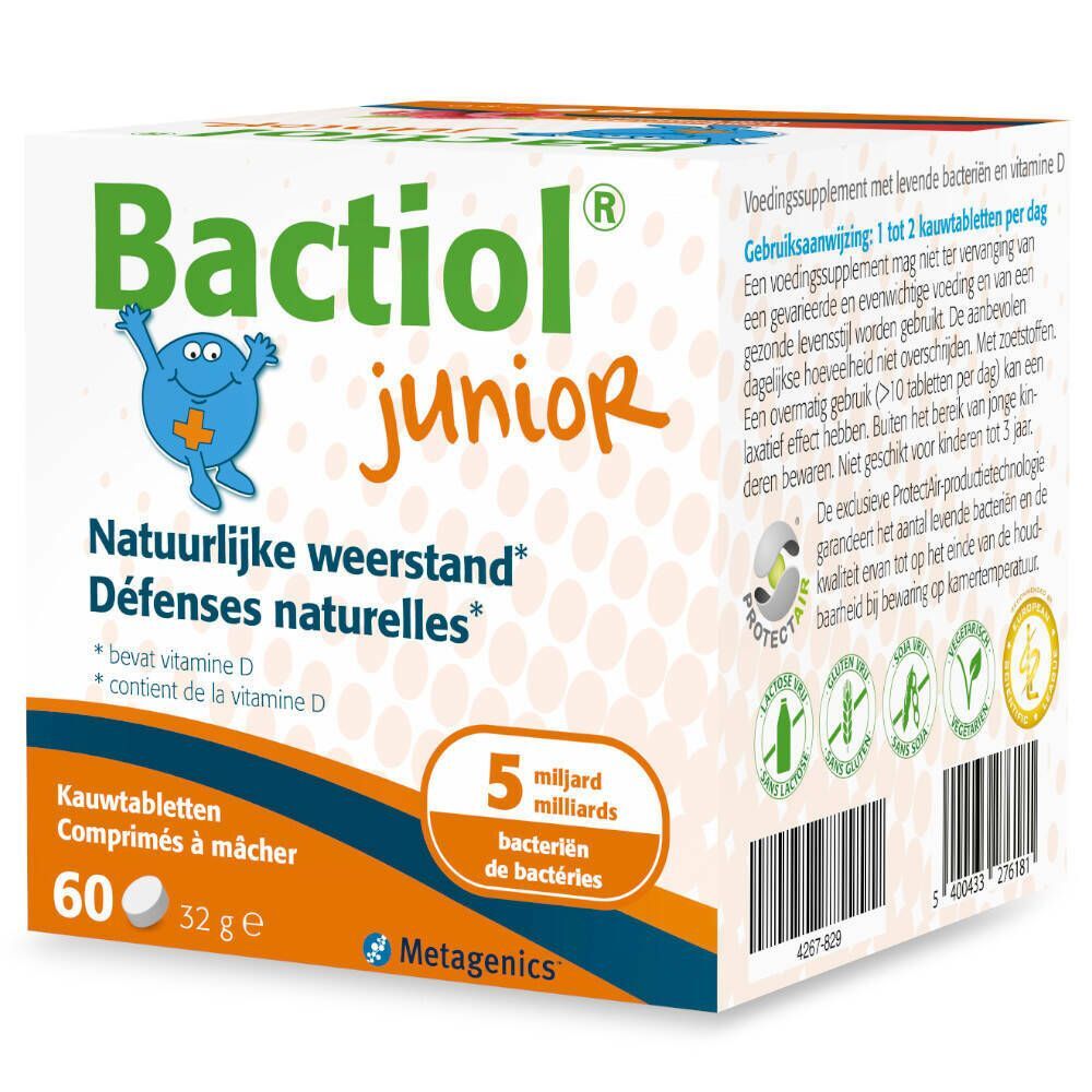 METAGENICS BELGIUM Metagenics® Bactiol® Junior Kautablette