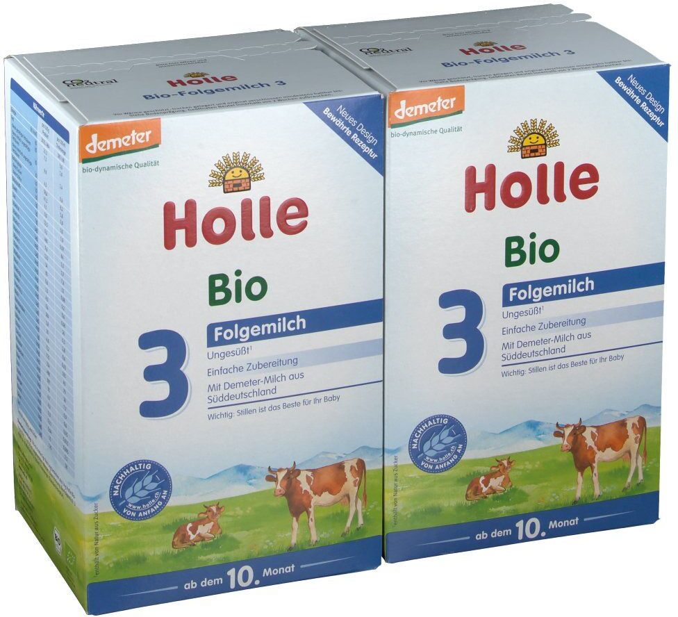 Holle Bio 3 Folgemilch ab dem 10. Monat