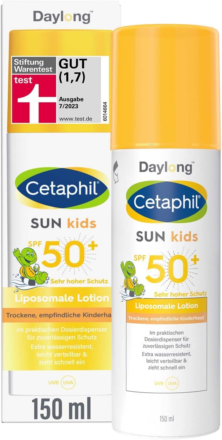 Cetaphil® Sun Daylong™ Kids SPF 50+ Liosomale Lotion