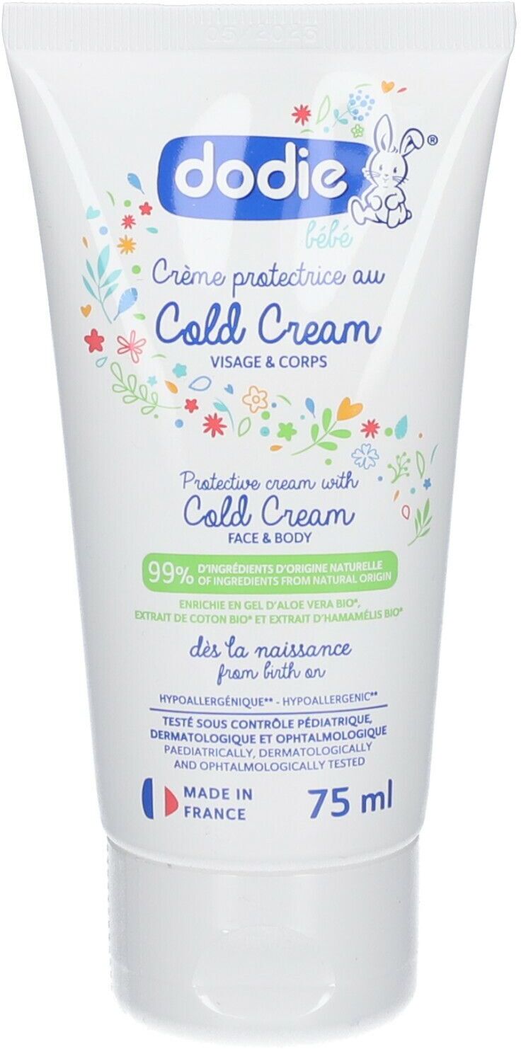 POLIVE ALLOGA FRANCE dodie® Cold Cream Baby Creme Gesicht und Körper